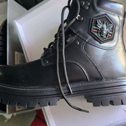 New Genuine Leather Boots, Lined 