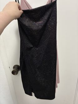 Black Sequence Dress