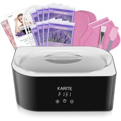 Paraffin Wax Machine for Hand and Feet - Karite Paraffin Wax Bath 4000ml Paraffin Wax Warmer Moisturizing Kit Auto-time and Keep Warm Paraffin Hand Wa
