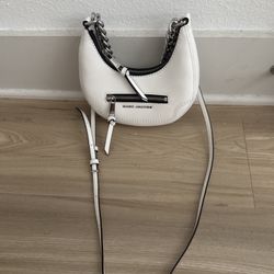 Brand new Mini Crescent Crinkle Leather Crossbody Bag