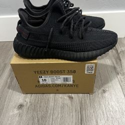 Black On Black Yeezy Boost 350 V2