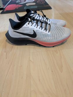 Nike Air Zoom Pegasus 37 Shield Running Shoes 8.5 Grey Black