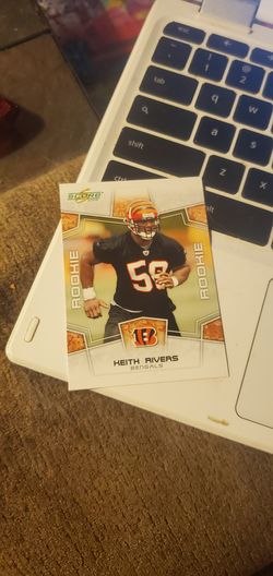 Keith rivers football card