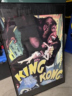 King Kong Framed Movie Poster