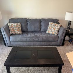 Coffee Table With Matching End Tables. Couch/ Lights Optional L