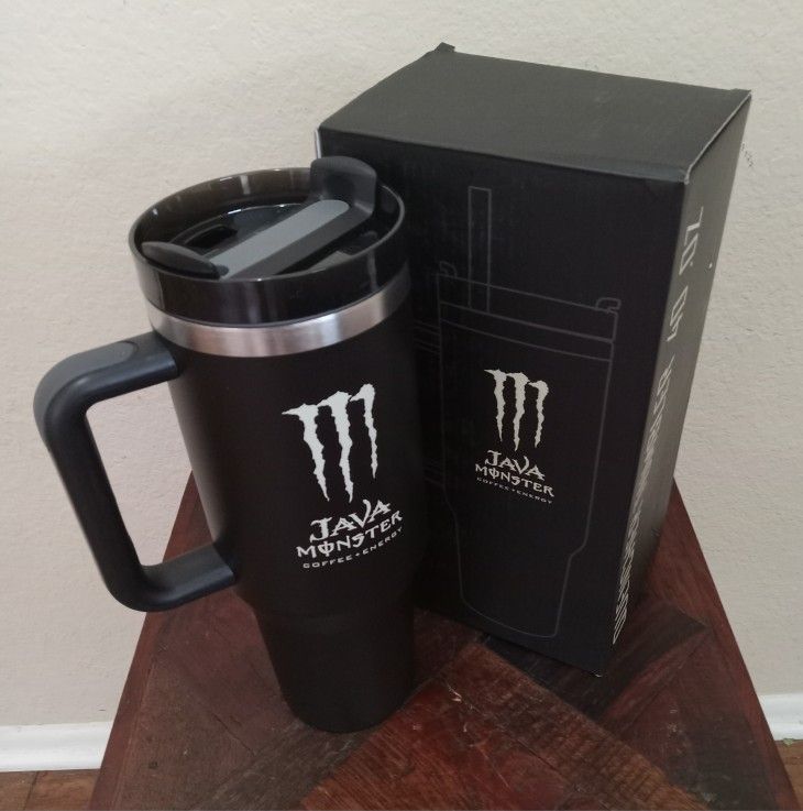 40oz Monster Energy Tumbler