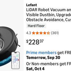 Robot Vacuum and Mop