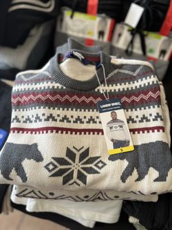 Lands End Family Holiday Sweater 