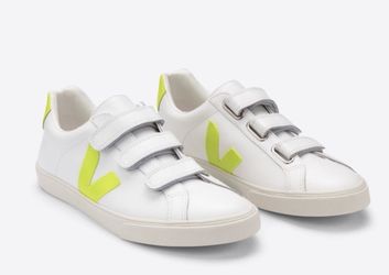 VEJA 3 LOCK LEATHER SNEAKERS