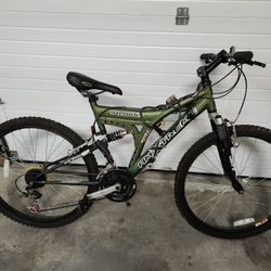  AmXtreme Stealth DX Mountain Bike, 21 Speed