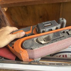 Ridgid Corded Belt Sander