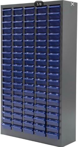 Yeeoy 100 Drawer Parts Cabinet, Storage Organizer Bolt containers for shop, small parts organizer drawers, hardware storage cabinet There is little de