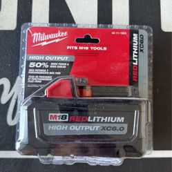 Milwaukee M18 Red Lithium Xc6.0
