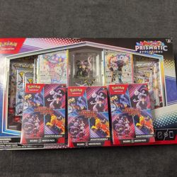Prismatic Evolution Figure Collection And Destined Rivals Booster Bundle 