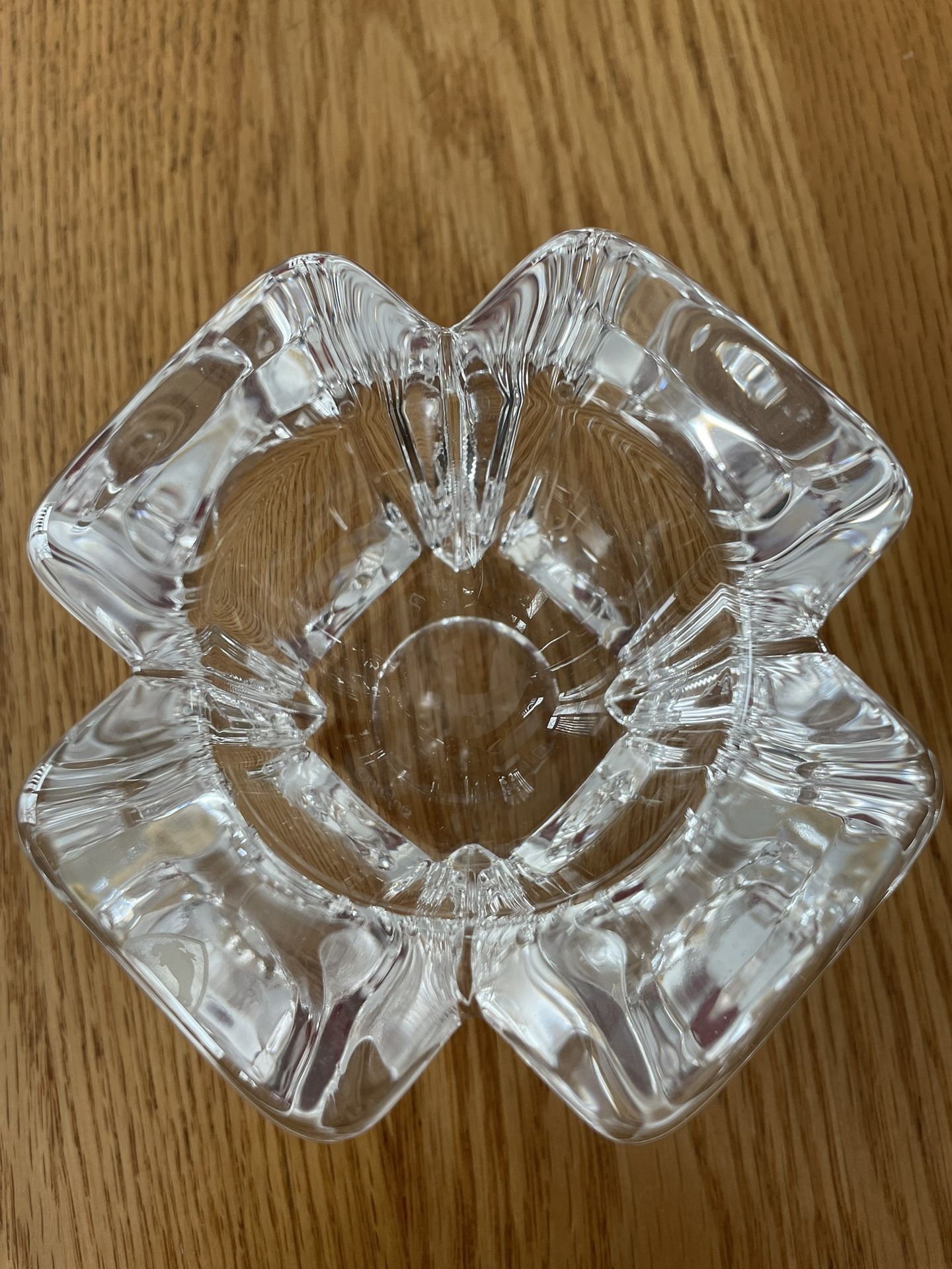 Lead Crystal Tea Light Holder