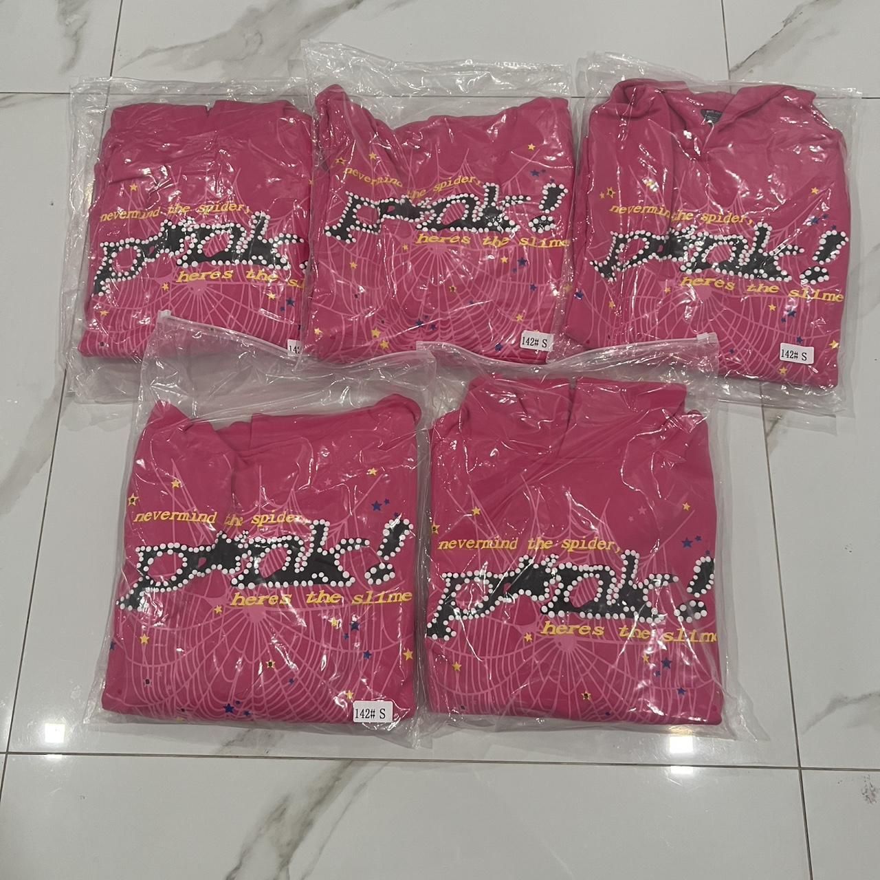 Pink sp5der Hoodie