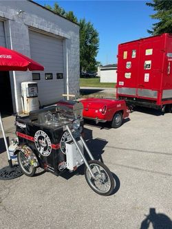 Harley Hot Dog Cart