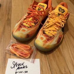 Kobe 8 Sparks Size 12