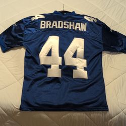 Ahmad Bradshaw New York Giants blue Reebok