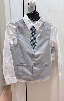 Boys 4- piece suit set- size 8
