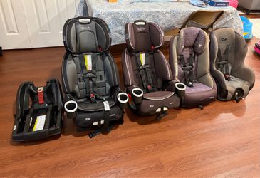 Lot of car seats. Purchase together or separately!