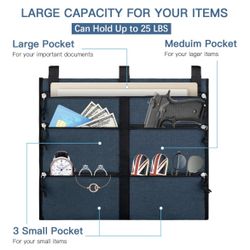 📦 NEW Bukere Hidden Hanger Diversion Safe – Secret Zipper Pocket for Cash, Jewelry, Passport & Documents