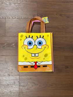 Bundle - 2 Reusable Spongebob Tote Bags