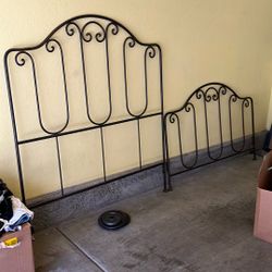 Vintage Headboard And Footboard / Frame 