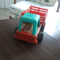 1960s Fischer Price Stake Truck