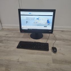 Lenovo Thinkcentre M810Z Intel Core i3-6100 CPU 3.70 GHz 8 Gb Ram 300 Gb Hard Drive Built In Wifi   Ms Office  Intall