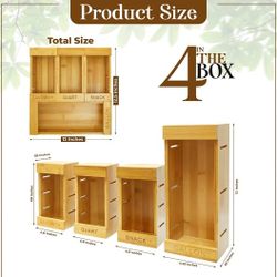 Ziplock Bag Storage Organizer 