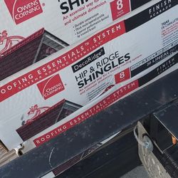 HIP AND RIDGE SHINGLES