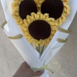 Crochet Sunflowers For Mothers Day 