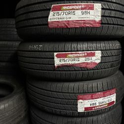 215/70/15 Landspider Tires Installed And Balanced 