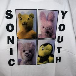 Sonic Youth Levi’s Vintage Style NEW T Shirt Size M Plushes Tee