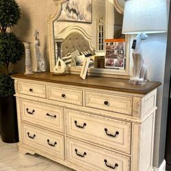 By Ashley/ Realyn Two-tone Dresser Only/Queen,full,twin And King Size Bedroom Set Available/