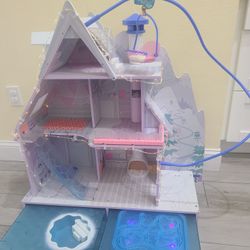 LOL Surprise Winter Disco Chalet Wooden Doll House