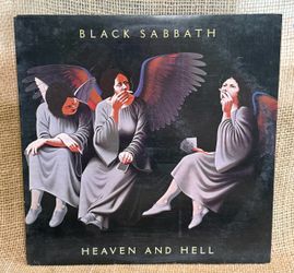 Black Sabbath vintage LPs