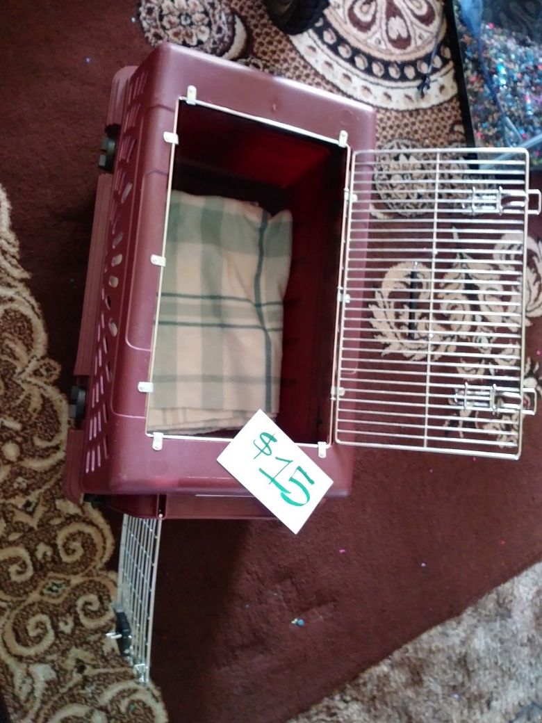 Dog or cat crate medium size