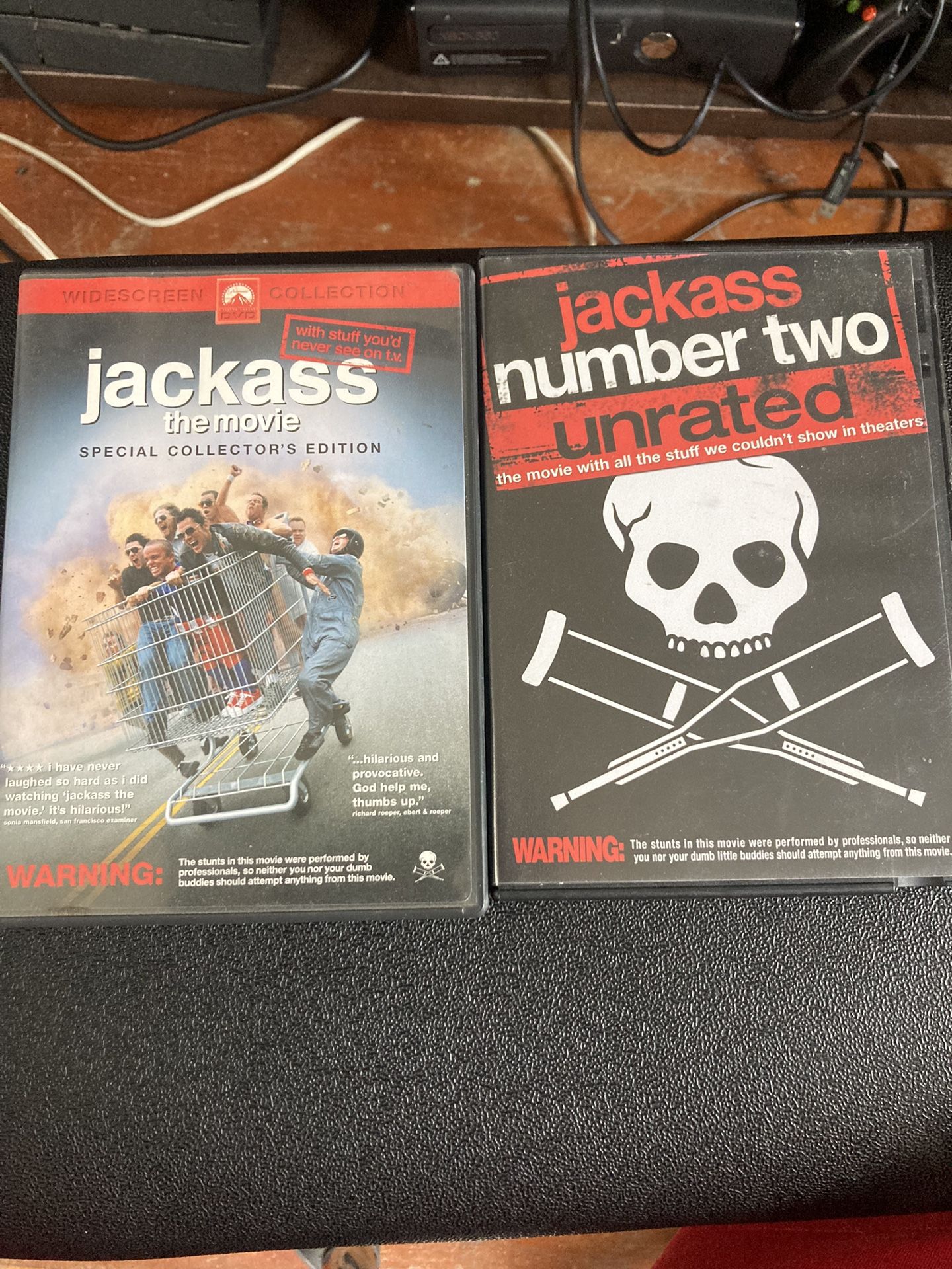 Jackass DVD Bundle Lot