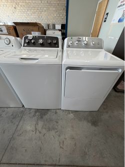 New GE set washer and dryer
