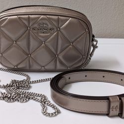 Brand New Authentic Coach Leather Belt Bag