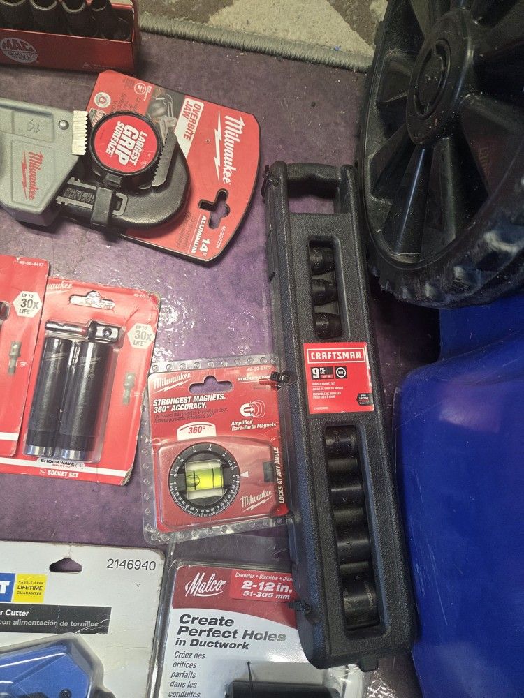 Craftsman Impact Socket Set, SAE, CHECK PICTURED