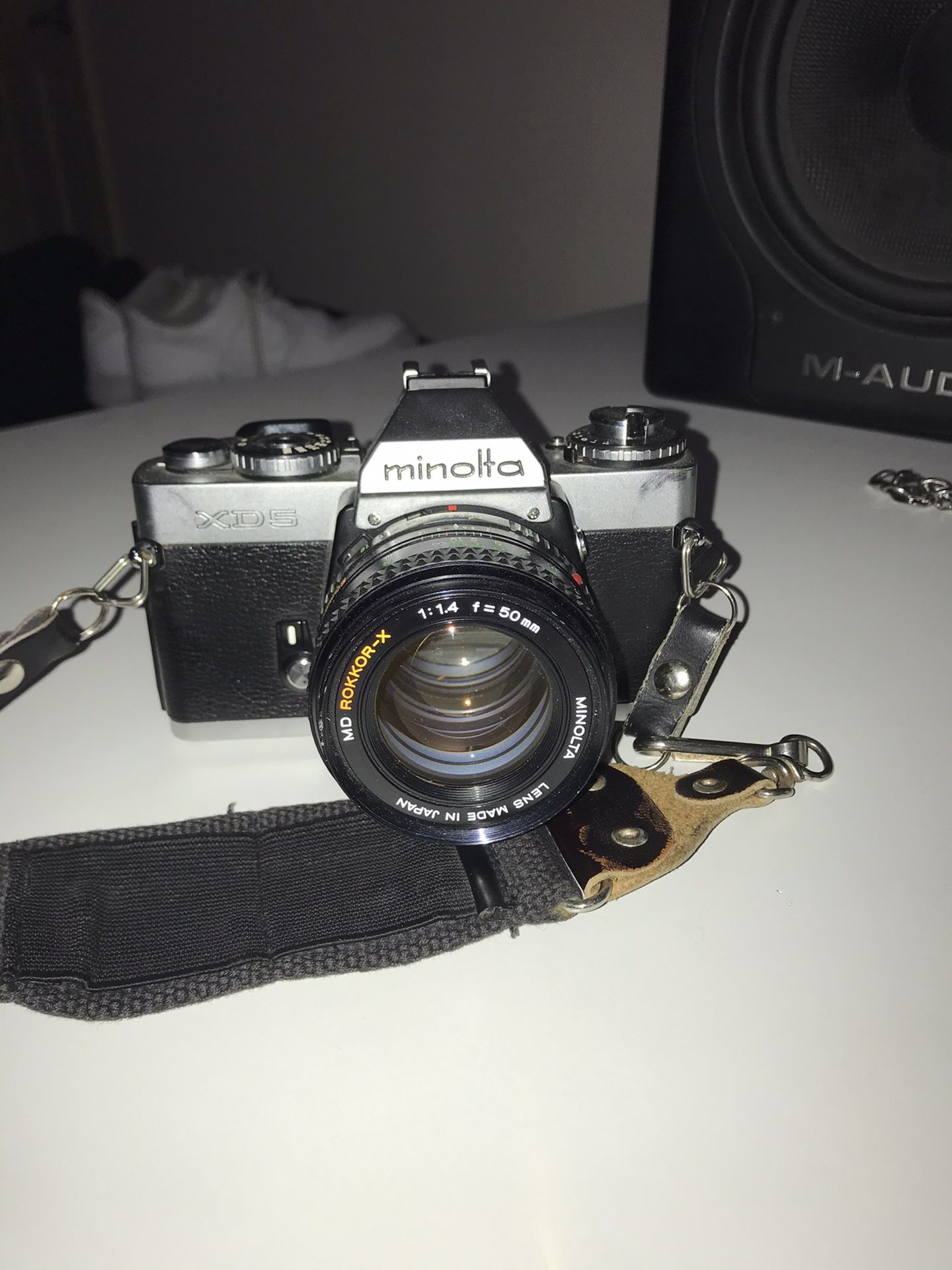 Minolta XD-5, 50mm Lens, f:1.4