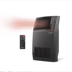 Lasko 1500W 20” Ceramic Console Heater with Remote (Black)