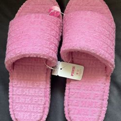 Pink Slippers from PINK - Size 9
