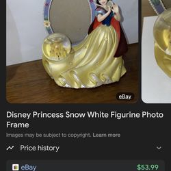Disney Princess Snow White Figurine Frame