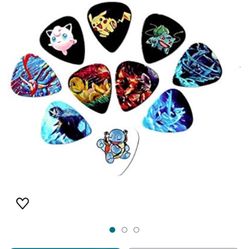 Pokemon 10pk Guitar Pick