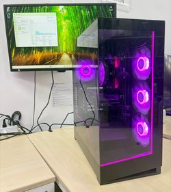 CyberPower PC Gaming Desktop Ryzen 5 5500 RX 6500 XT 16GB 1TB Win11