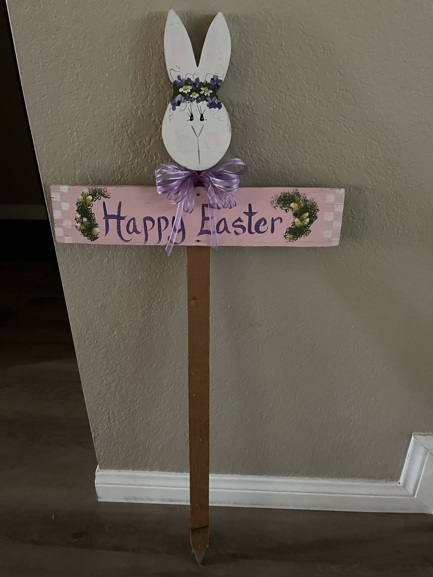 Easter Yard Stake Sign